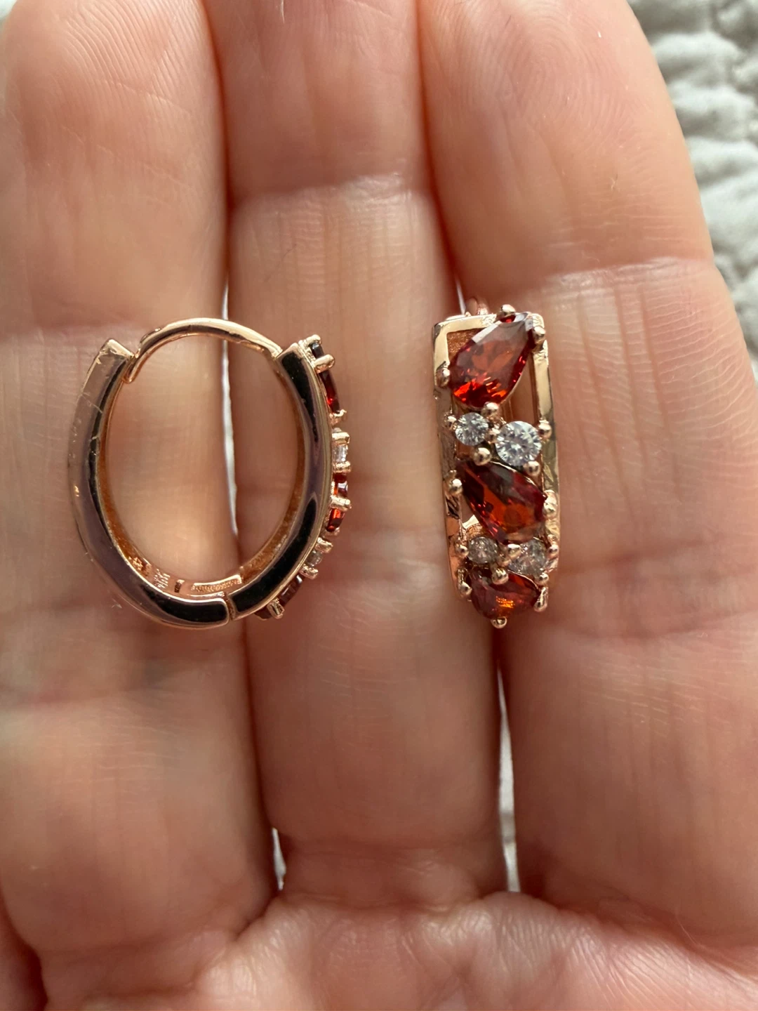 14k gemstone earrings