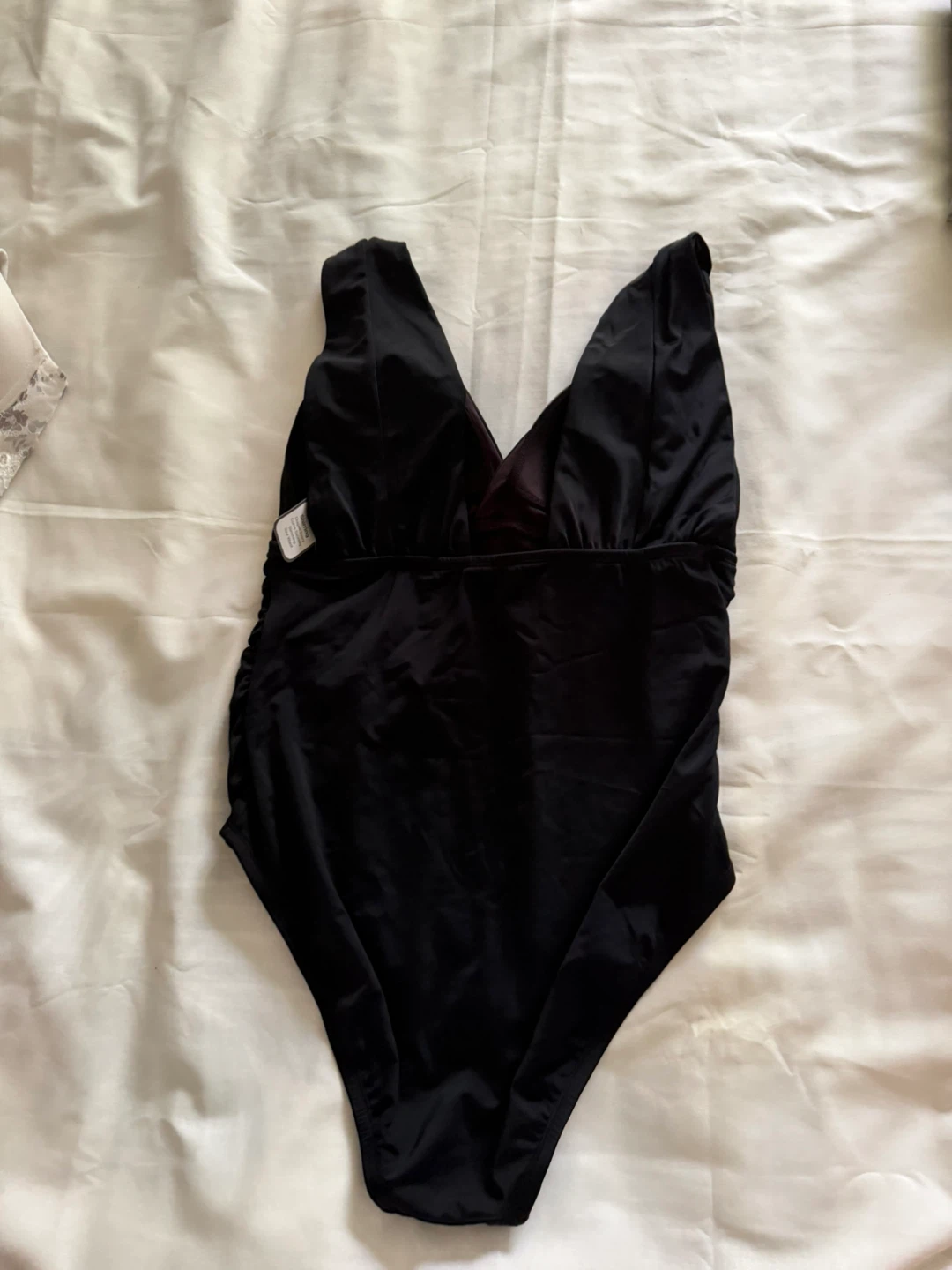 Time and Tru Black One-Piece Swimsuit - photo 3