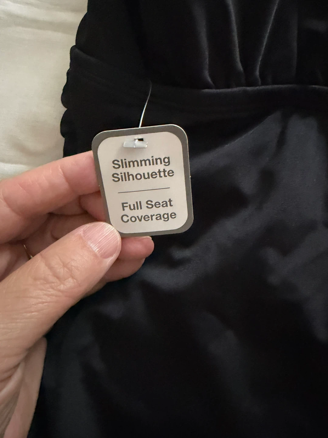 Time and Tru Black One-Piece Swimsuit - photo 4