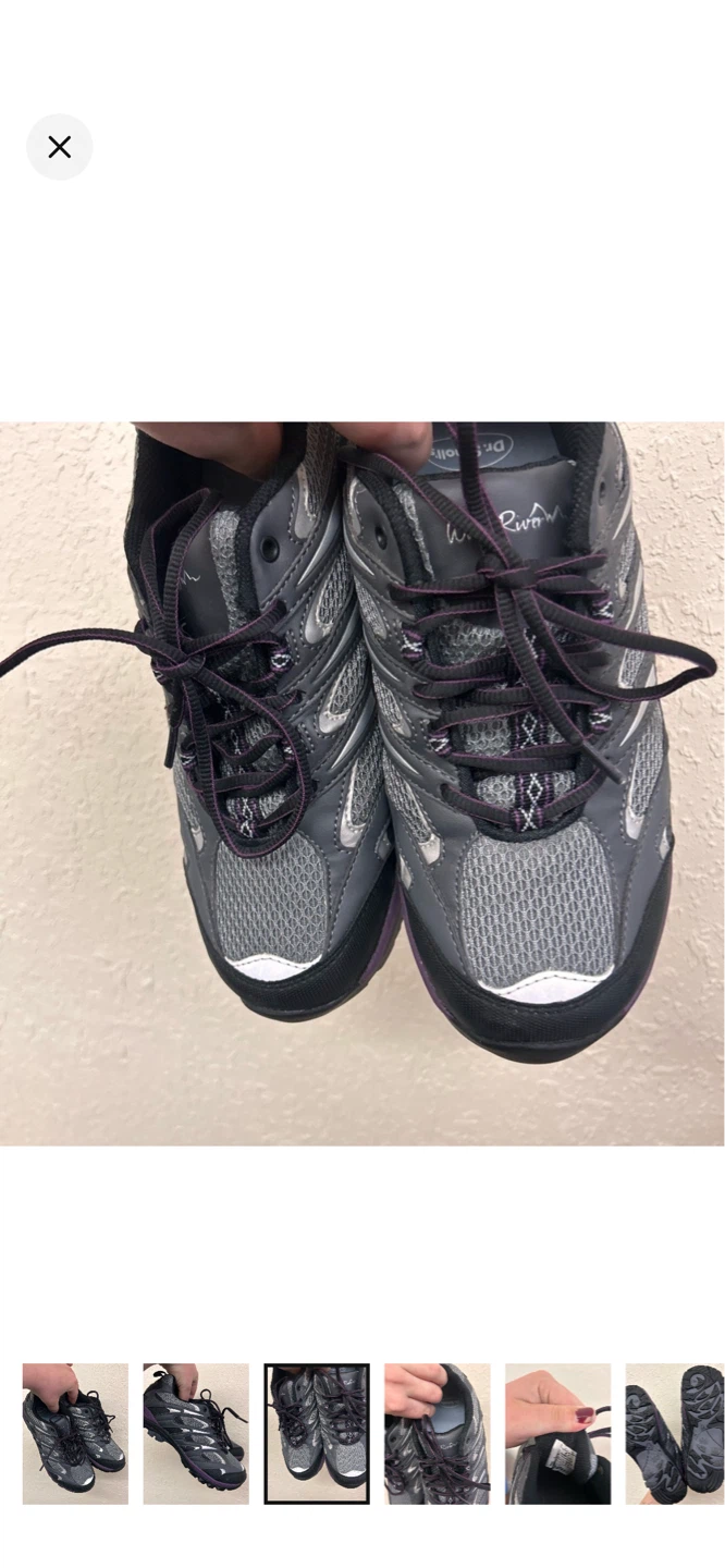 Dr. Scholl's Walking Shoes Women's Size 9.5 Grey Purple - photo 3