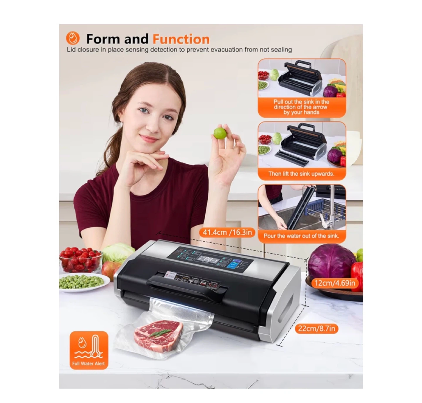 Brand new 95KPa Vacuum Sealer Machine - photo 5