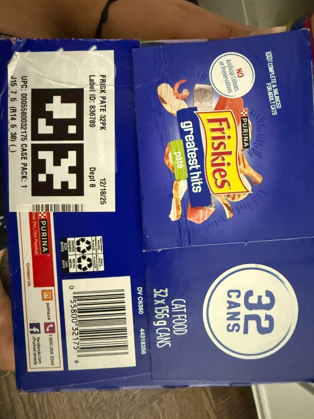 Friskies Pate Wet Cat Food - 32 Cans - photo 3