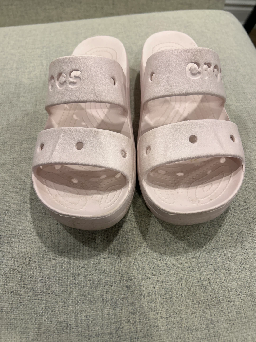 Crocs Comfort Slide Sandals - Pink