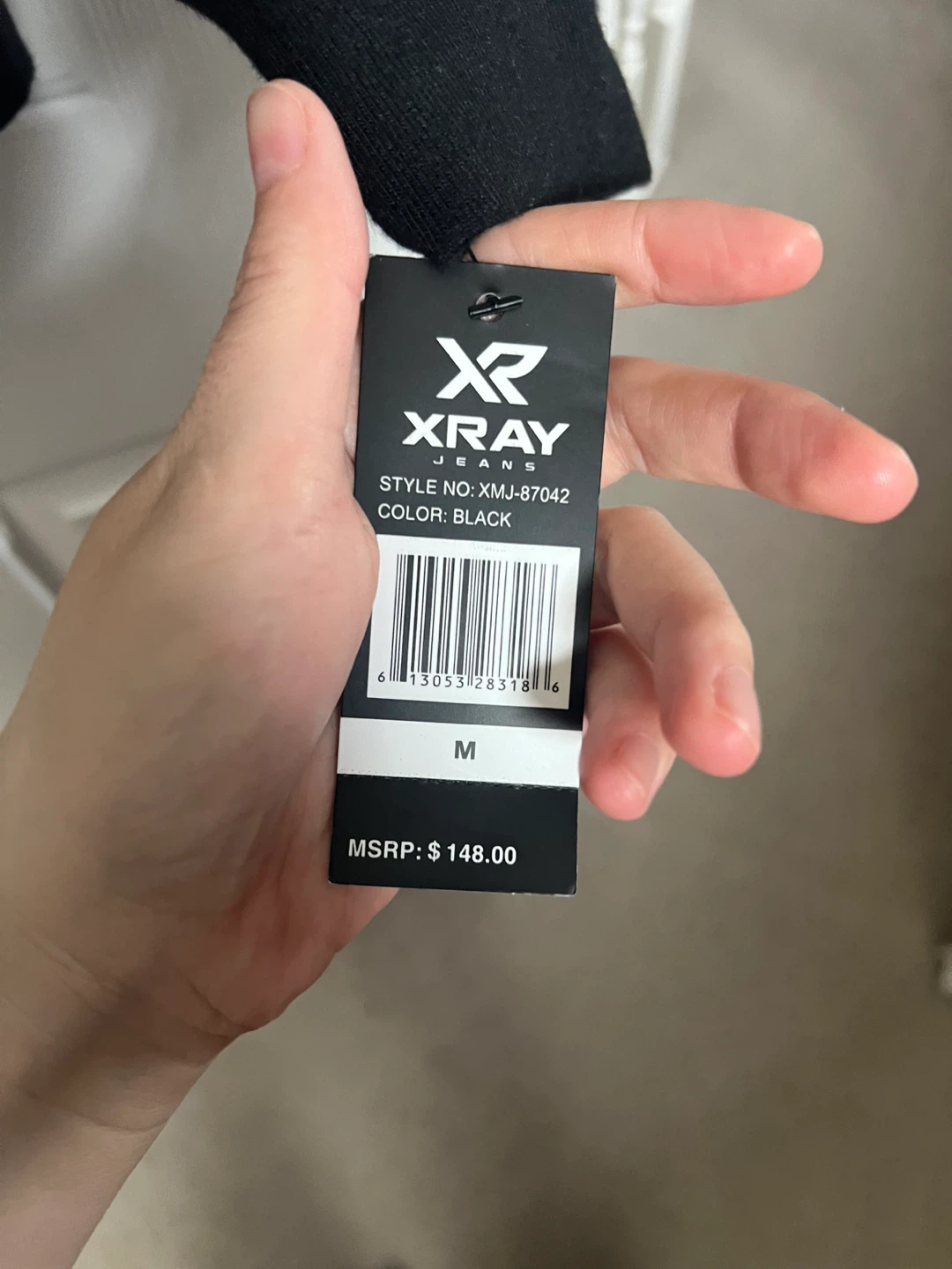 BNWT XRAY Men's Black Camo Bomber Jacket Size M - photo 2