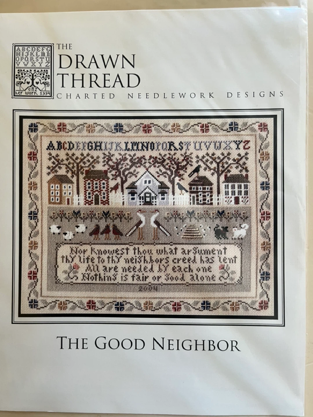 The Drawn Thread "The Good Neighbor" Needlework Chart