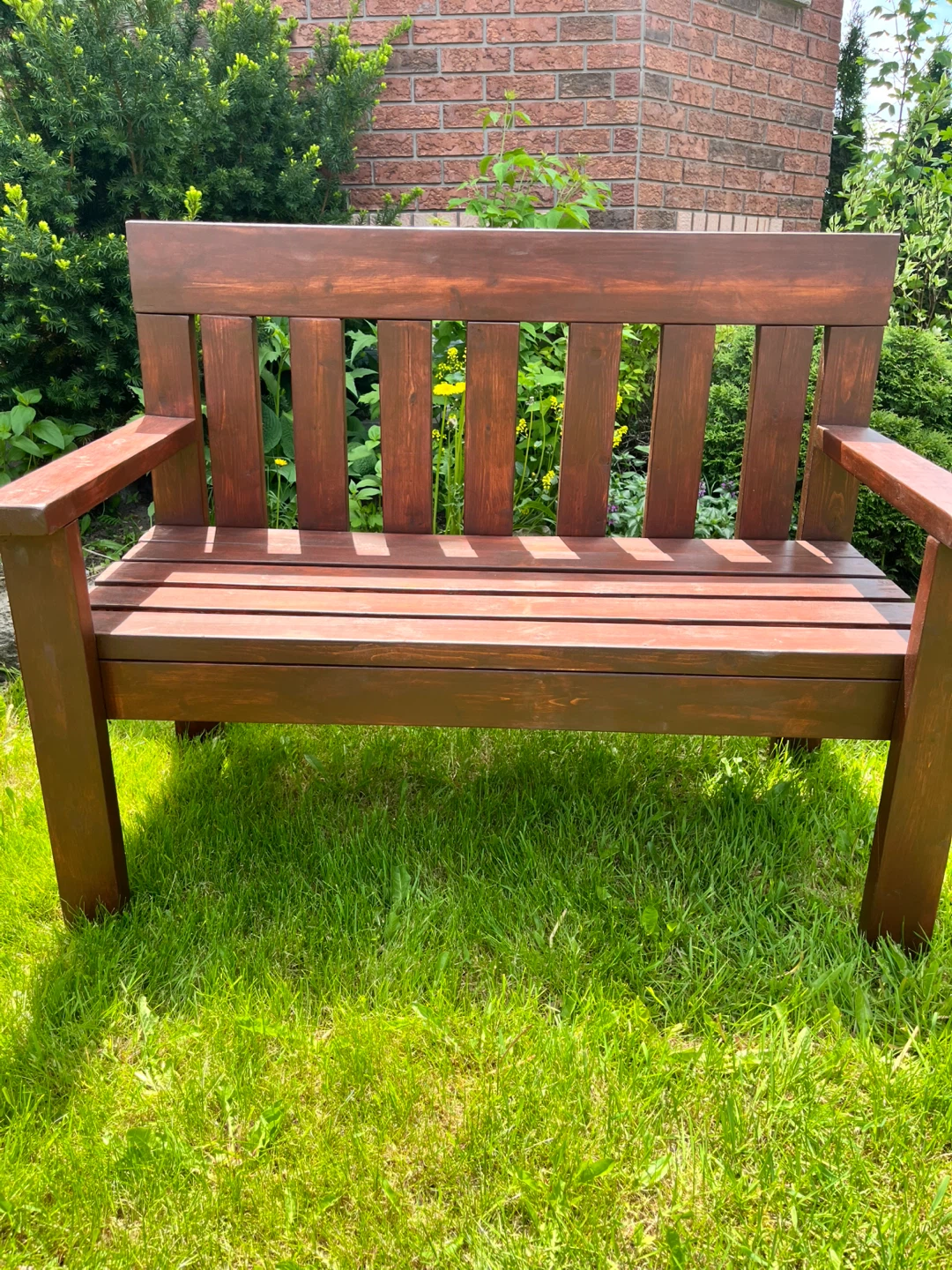 Outside Patio Bench