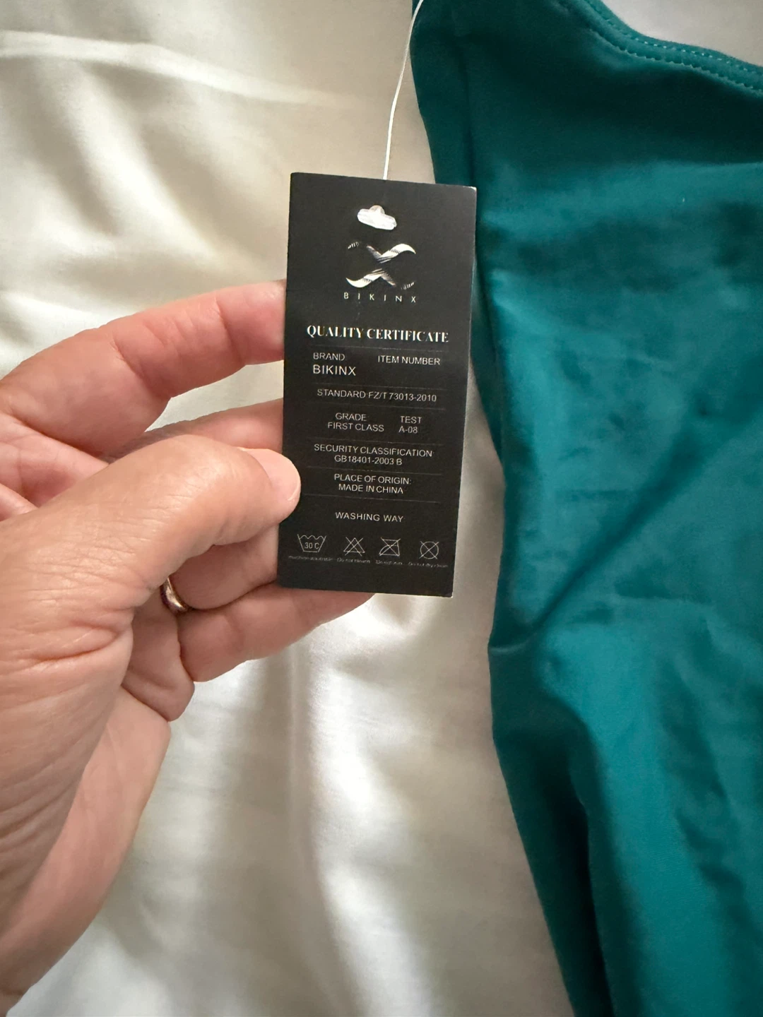 Bikini X One-Piece Swimsuit Teal XXL - photo 4