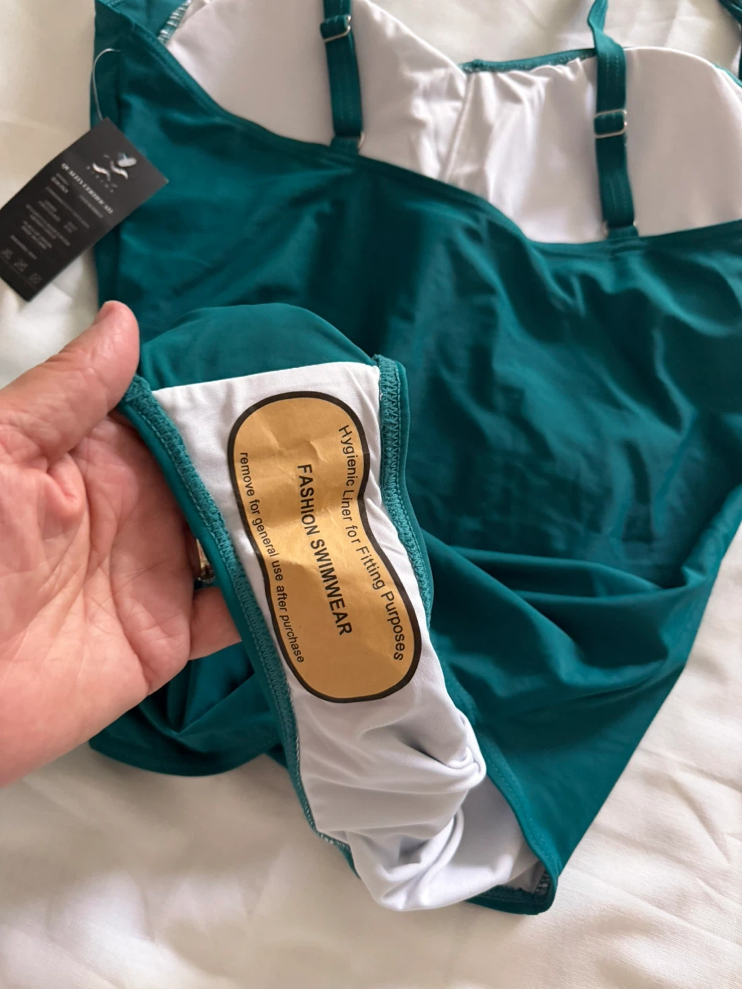Bikini X One-Piece Swimsuit Teal XXL - photo 3