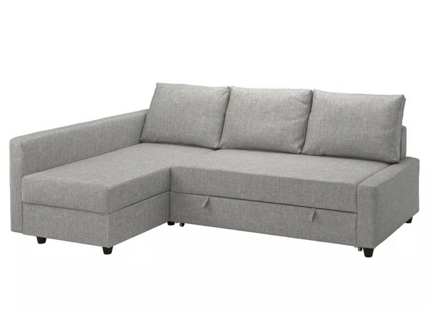 Grey Sectional Sofa with Storage