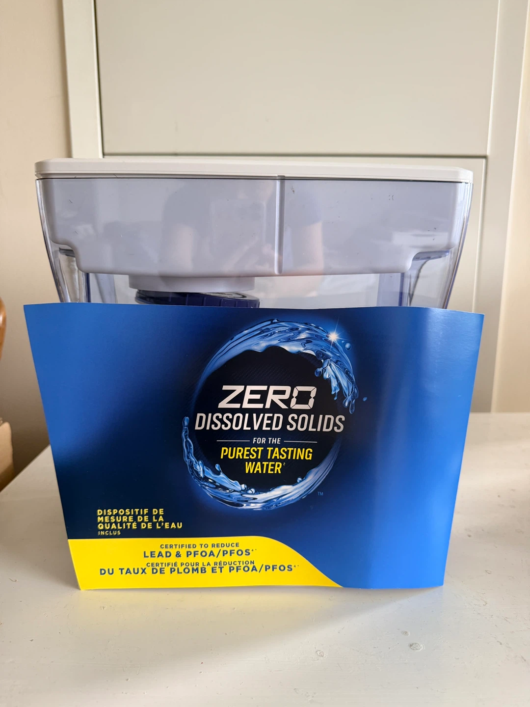 ZeroWater 10 Cup Water Filter Pitcher with Ready-Pour Spout