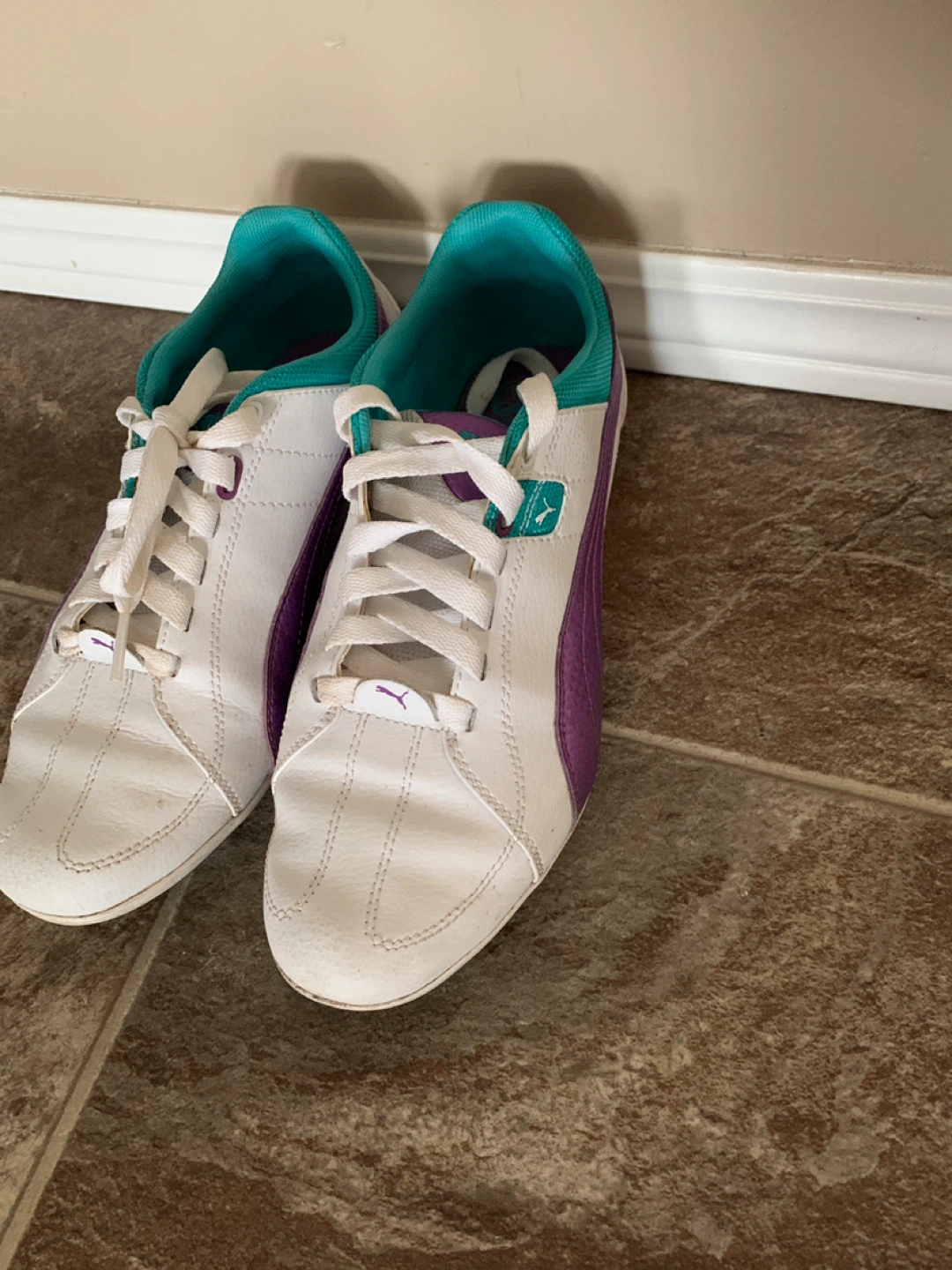 Puma Women's Sneakers White/Purple/Teal