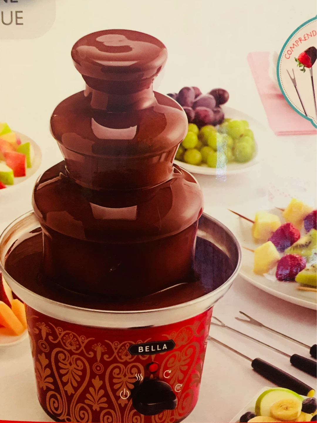 Bella Chocolate Fondue Fountain - photo 4