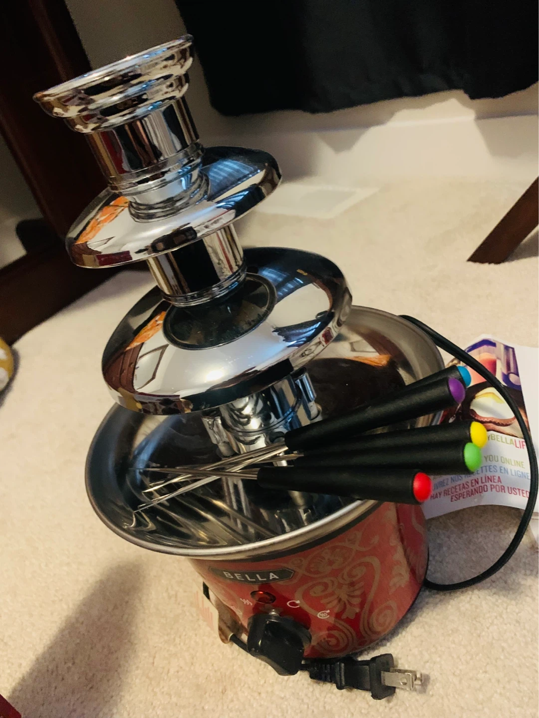 Bella Chocolate Fondue Fountain - photo 2