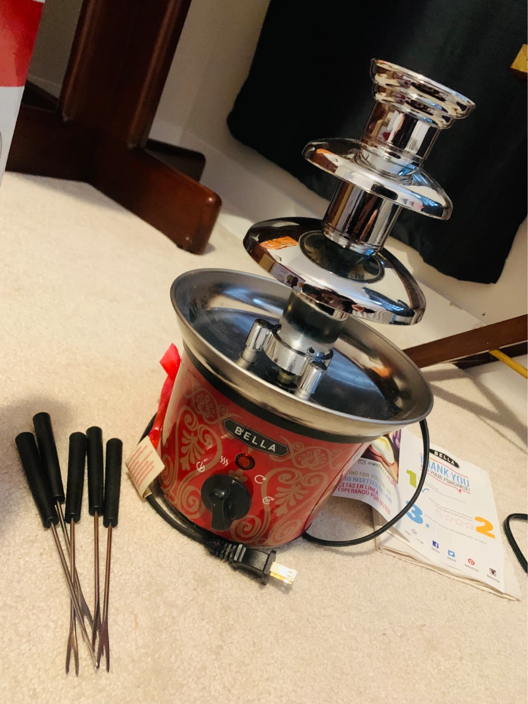 Bella Chocolate Fondue Fountain - photo 3