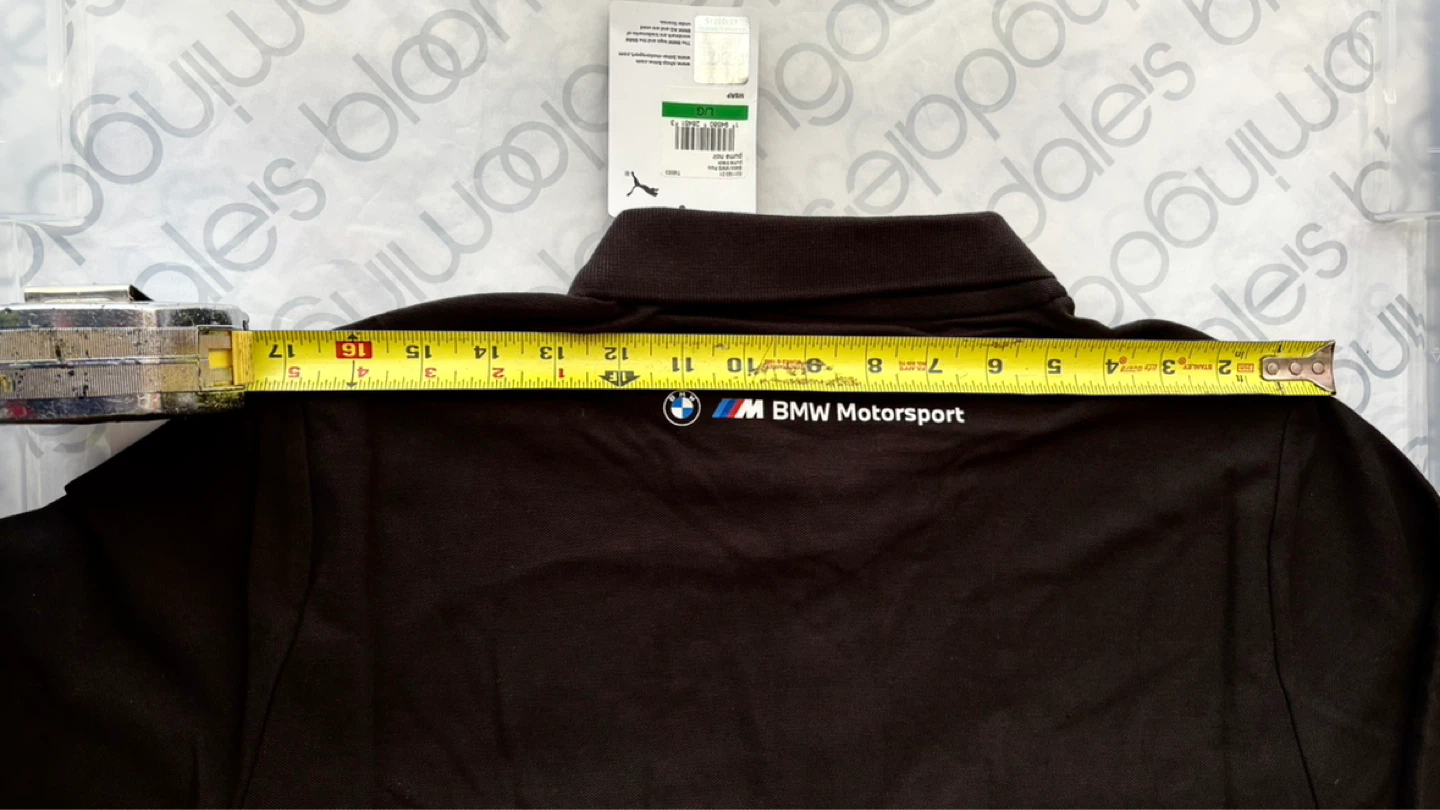 Puma BMW Motorsport Polo Shirt - Black - L - photo 5