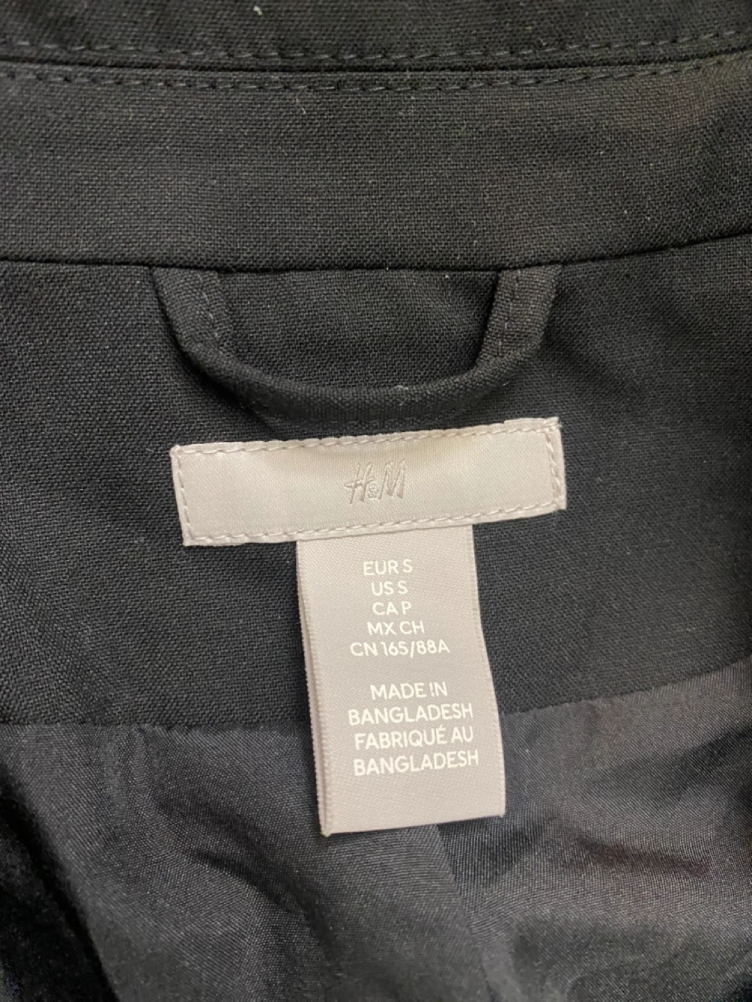 H&M Black Blazer Size S - photo 3
