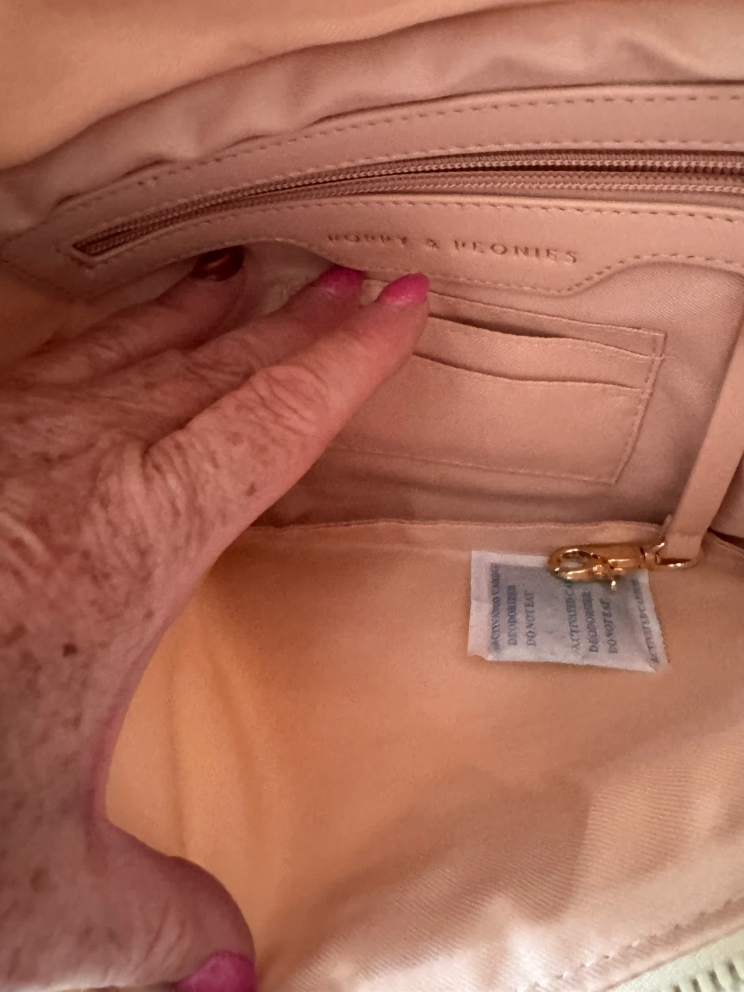 Poppy & Peonies Quilted Crossbody Bag - photo 3