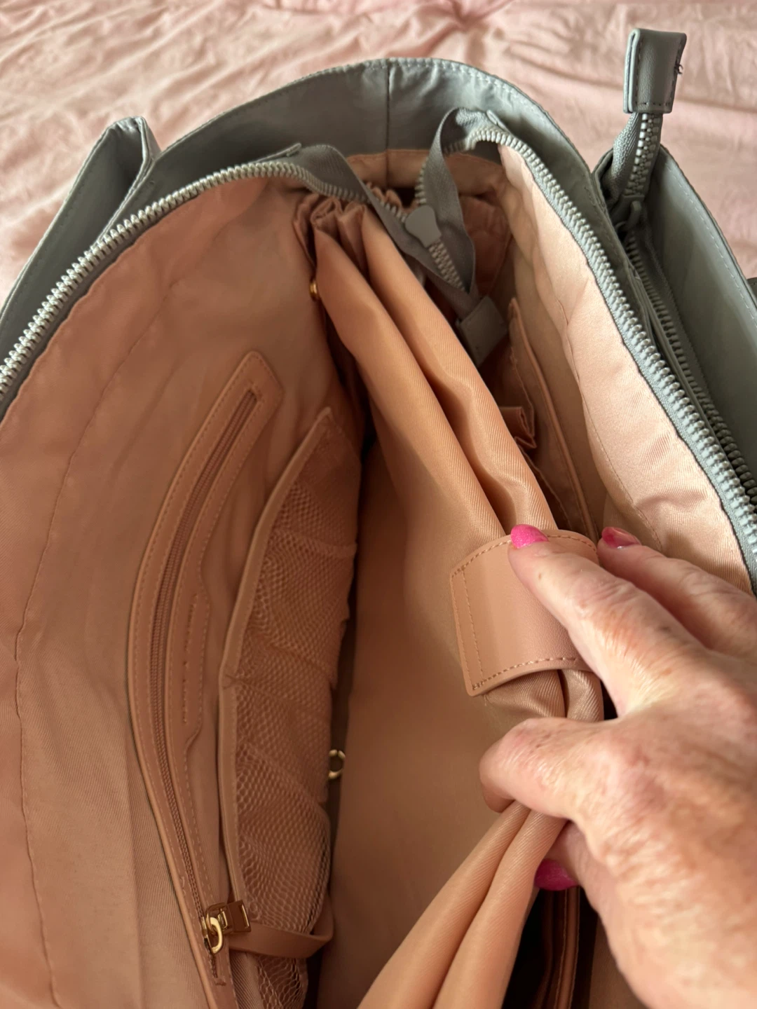 Poppy & Promise Grey Tote Bag - photo 4