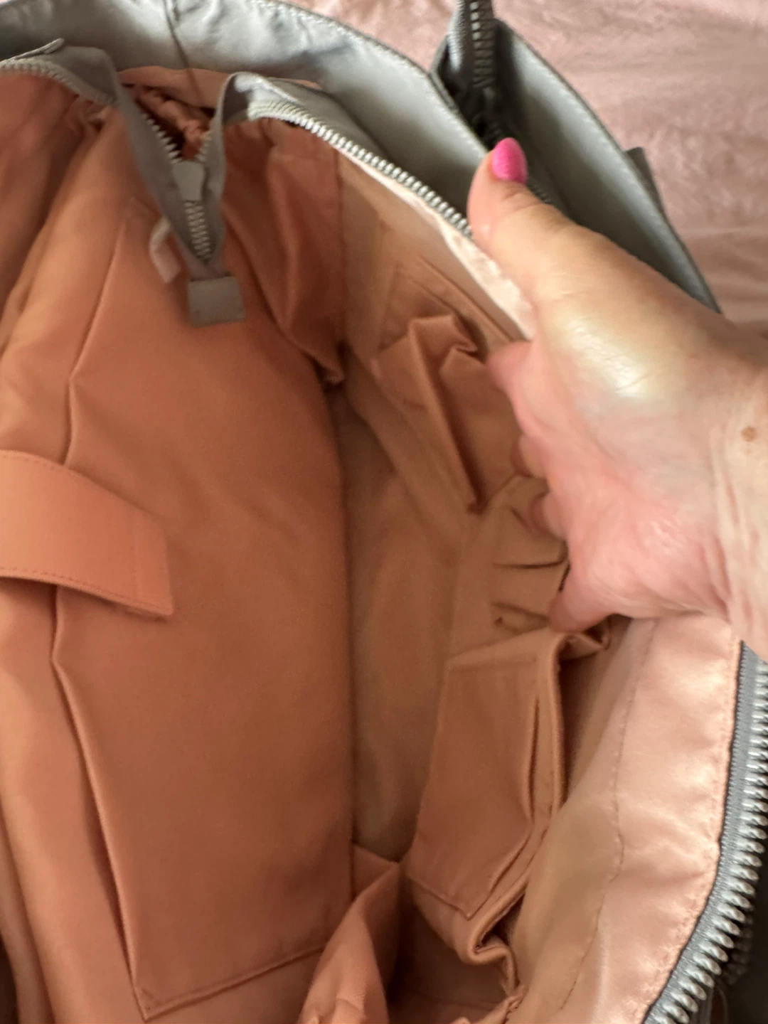 Poppy & Promise Grey Tote Bag - photo 3