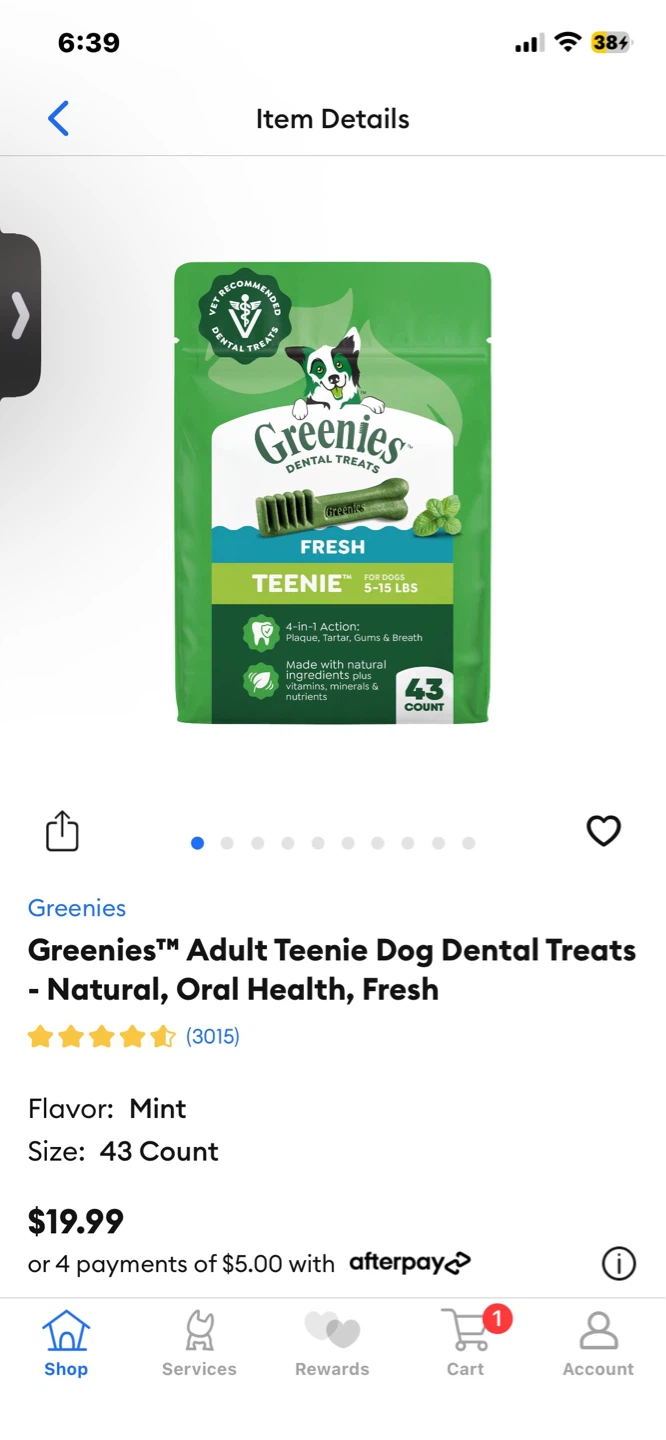 Dental Small Dog Treats Lot - photo 3