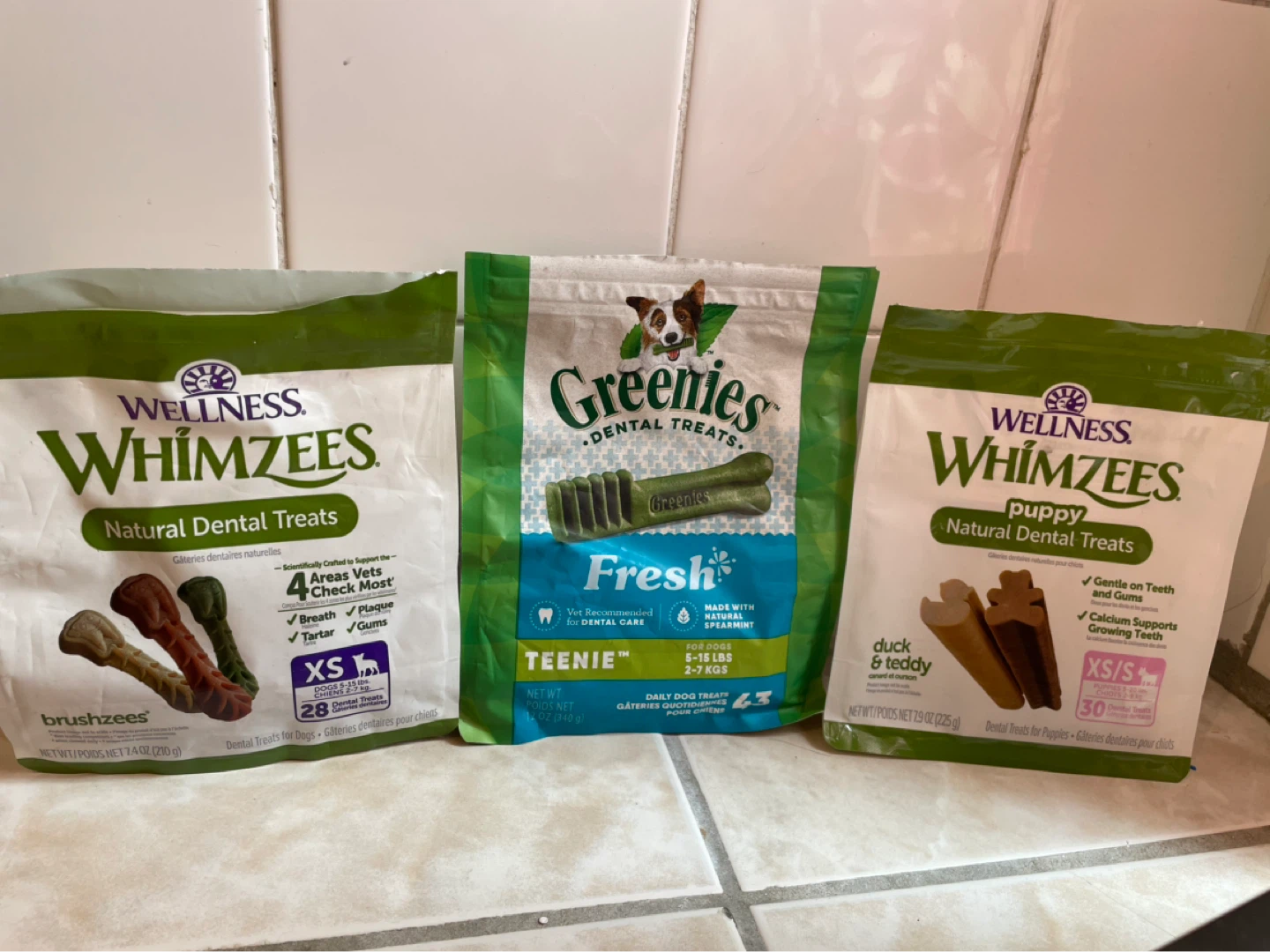 Dental Small Dog Treats Lot