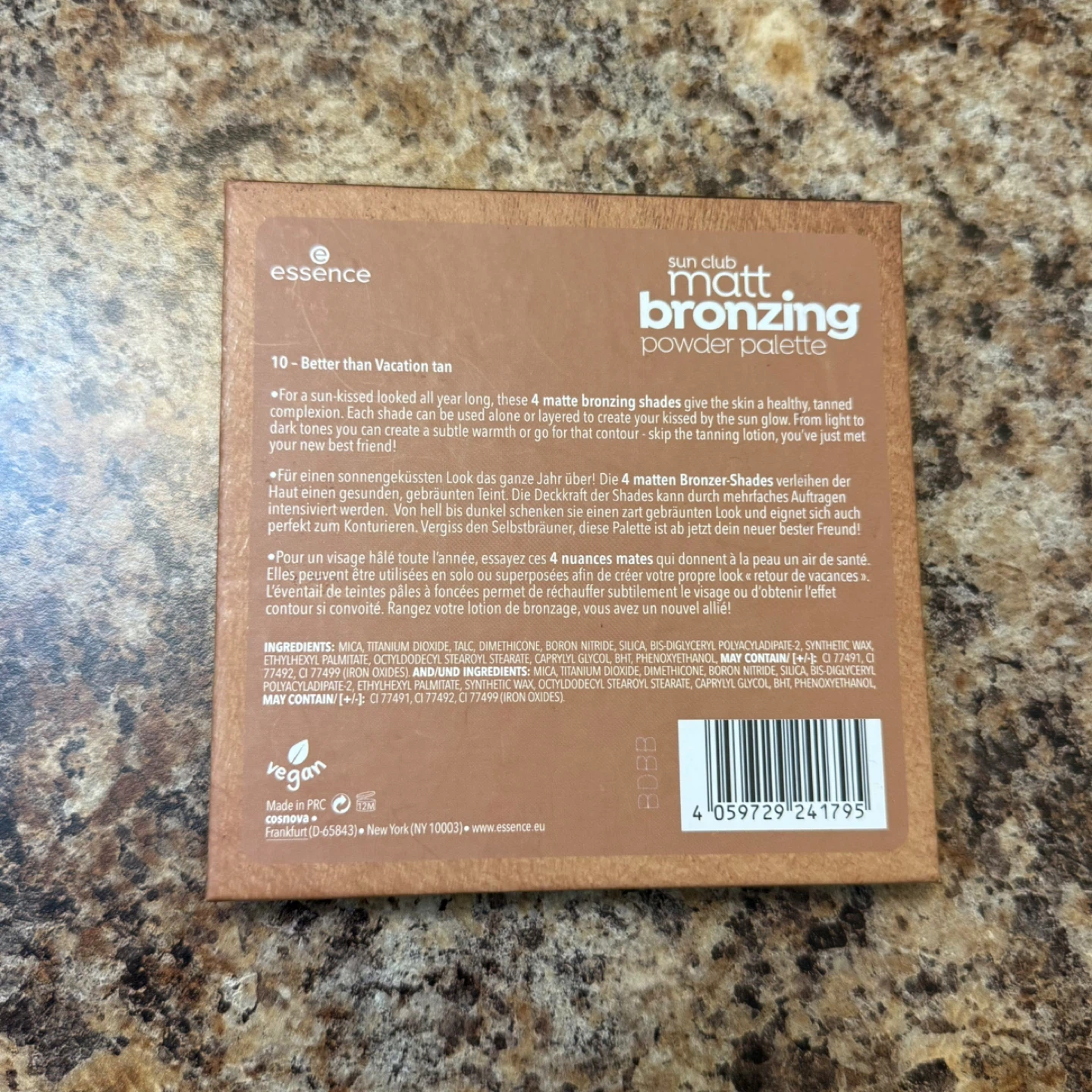 Essence Sun Club Matt Bronzing Powder Palette - photo 3