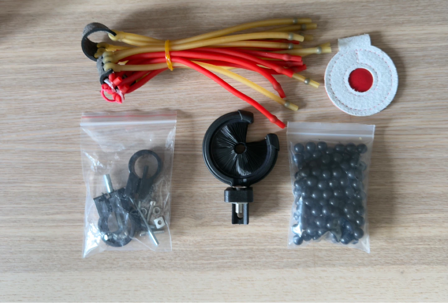 Slingshot Kit with Bands, Balls, and Targets - photo 2