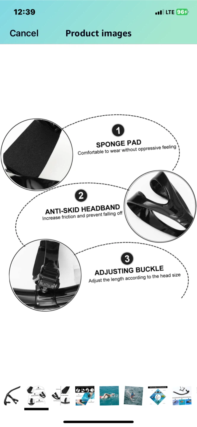 Facevi Swimming Snorkel - photo 4