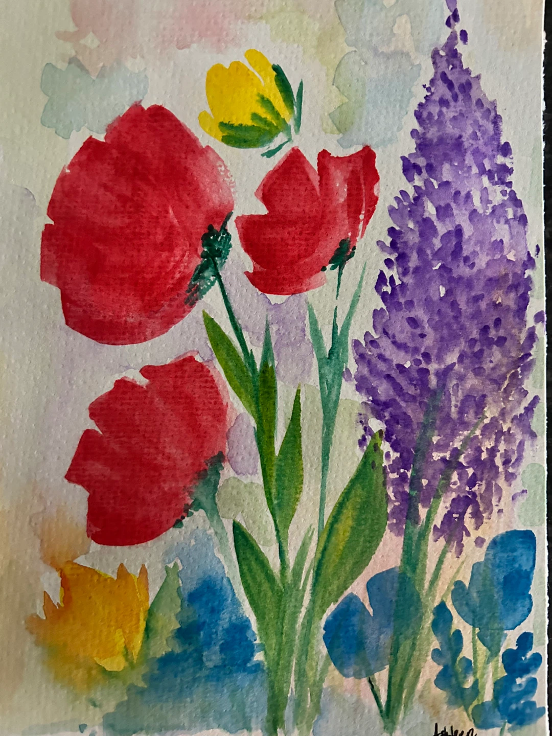 Original Watercolor Painting from the artist - photo 2