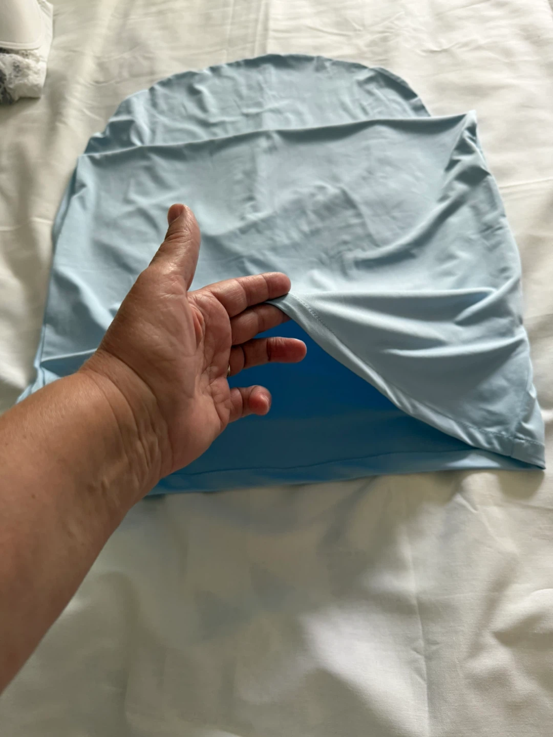 Light Blue body pillow cover - photo 2