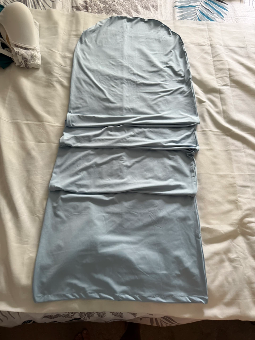 Light Blue body pillow cover - photo 4