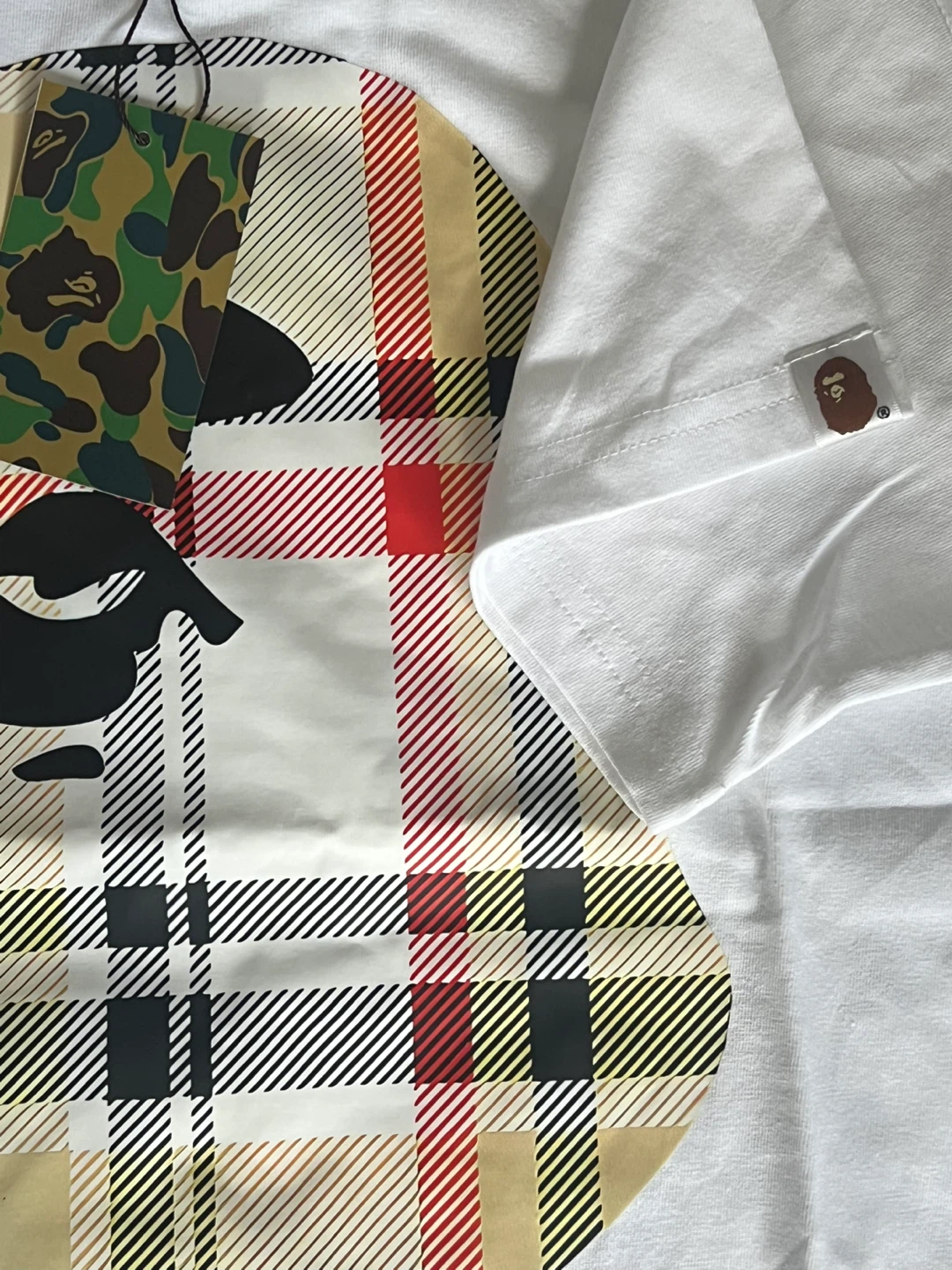 BAPE X BURBERRY TEE - photo 3