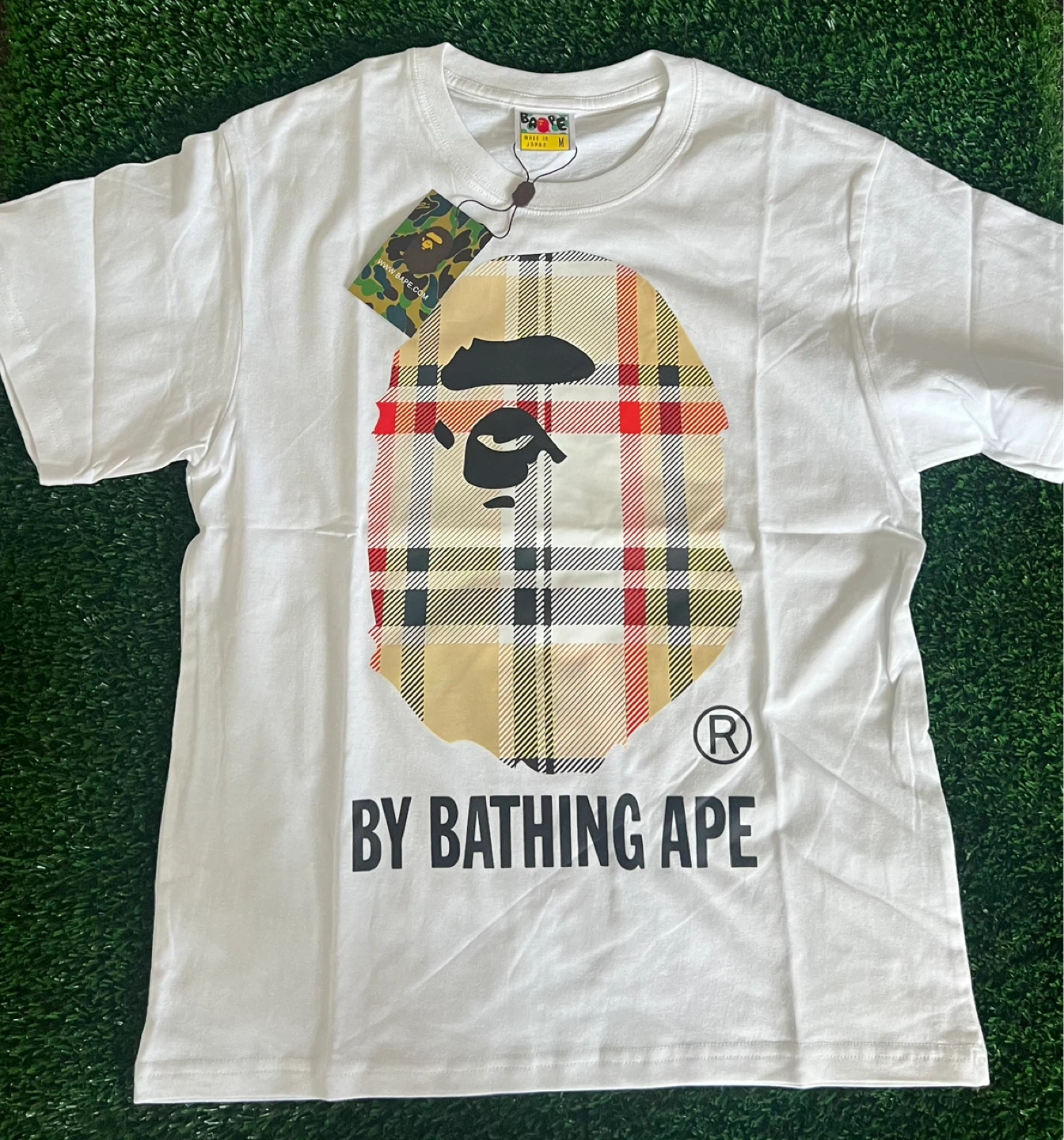 BAPE X BURBERRY TEE