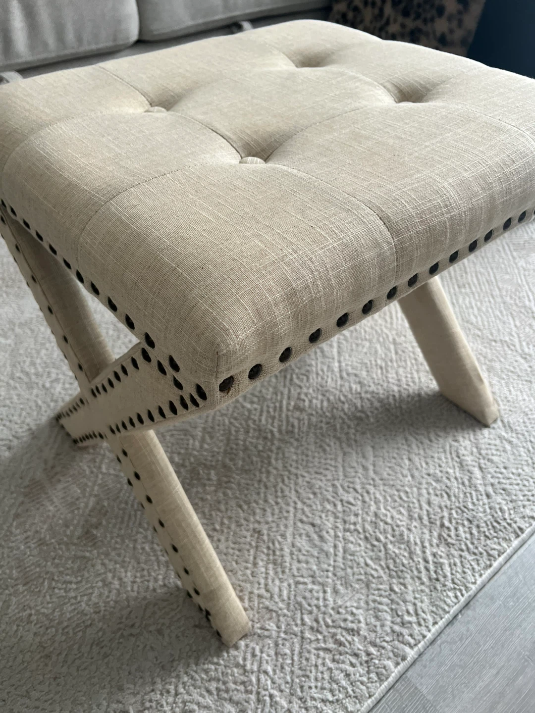 Tufted Ottoman Bench