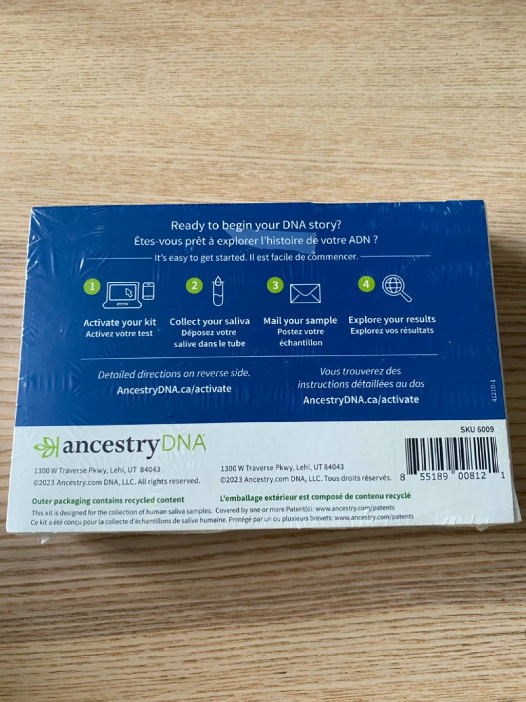 Ancestry DNA DNA Activation Kit + Traits - photo 2