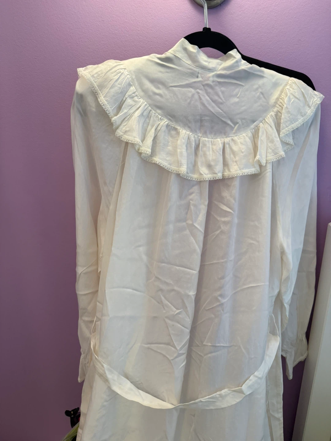 Linda 100% Silk Robe Size M - photo 2