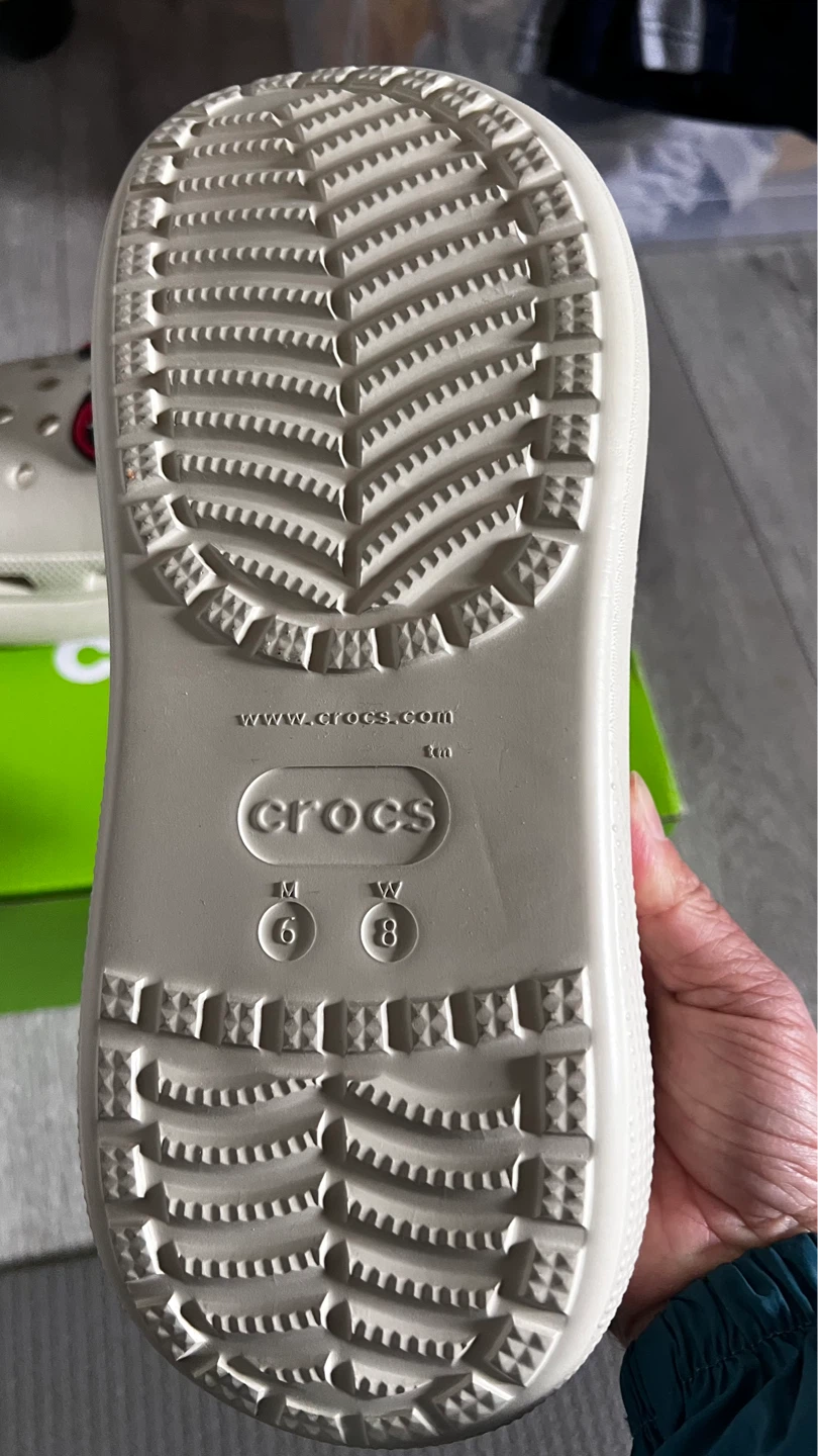 Crocs Clog M6/W8 Beige with Eye Charms - photo 4
