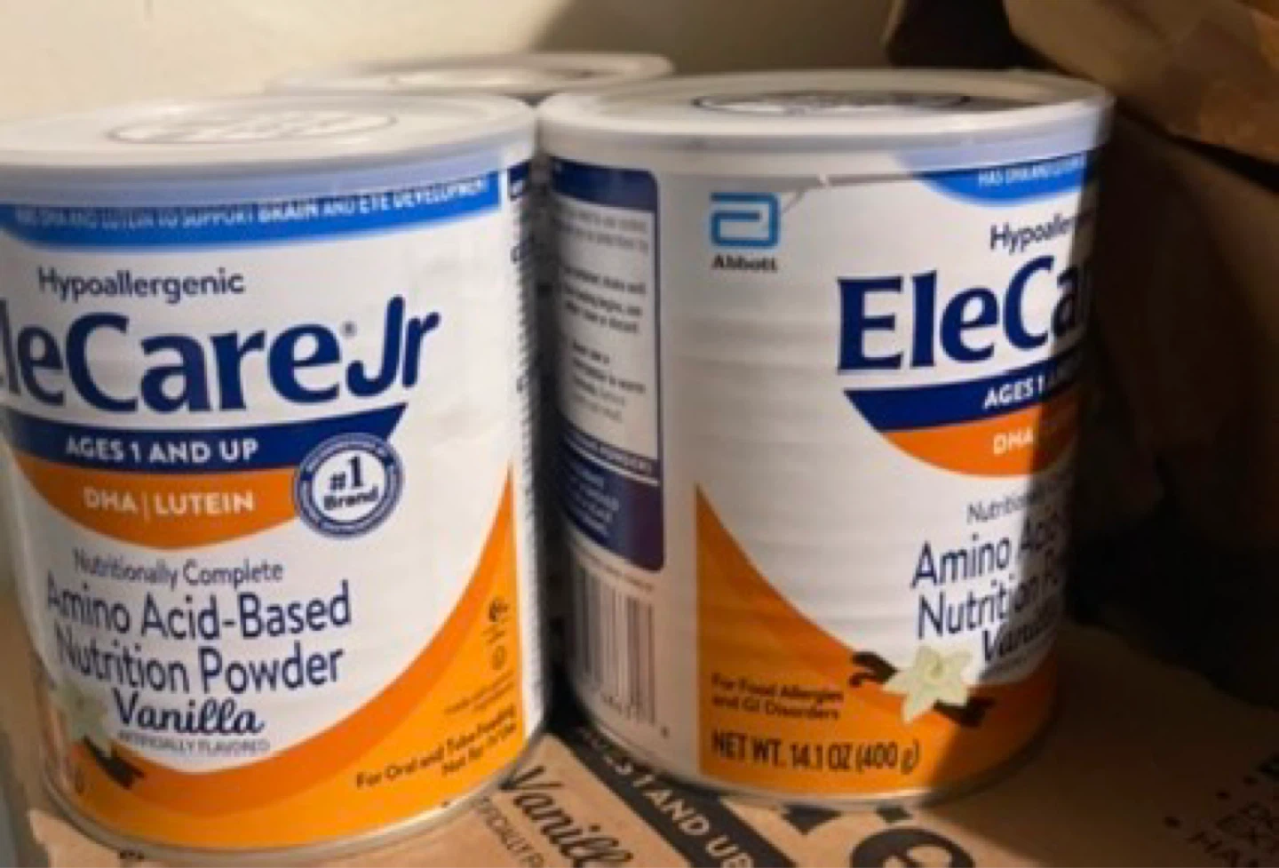 EleCare Jr. Vanilla Amino Acid-Based Nutrition Powder 14.1 oz