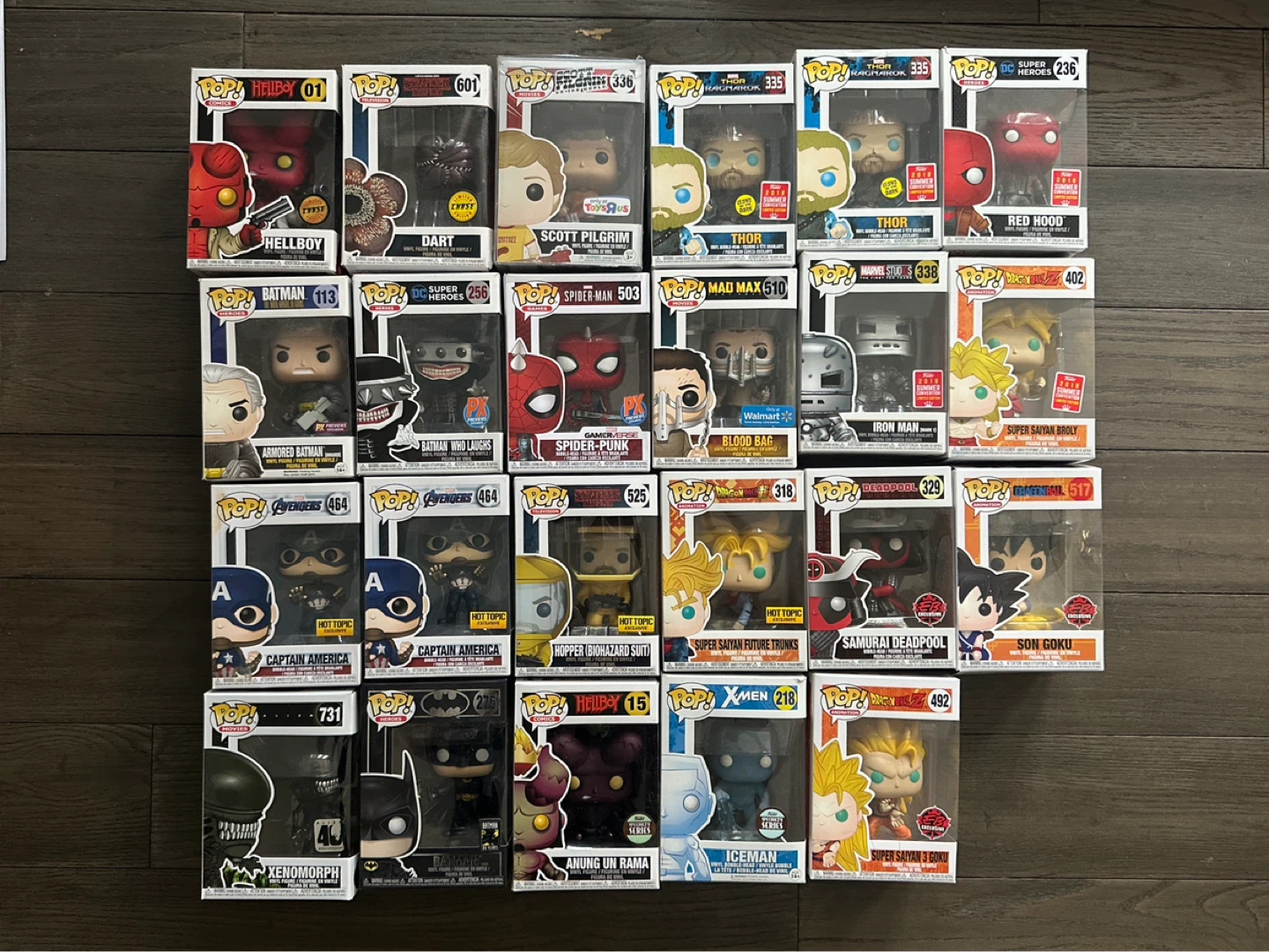 Funko Pop! Vinyl Figures - Various Characters