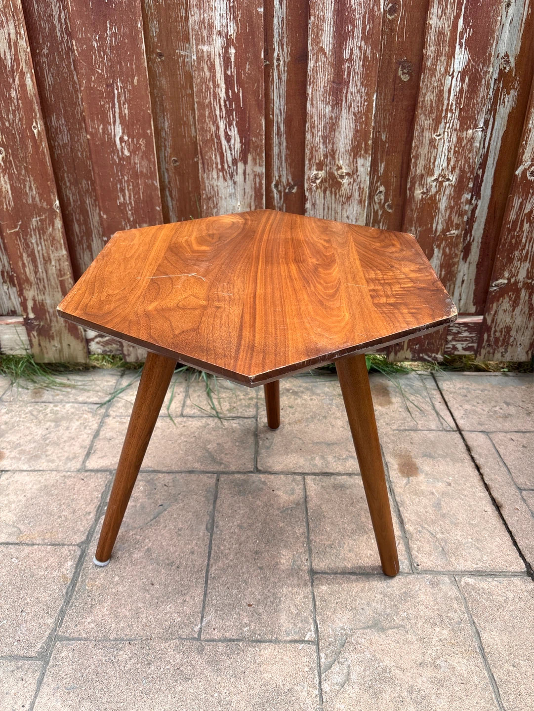 Hexagonal Side Table