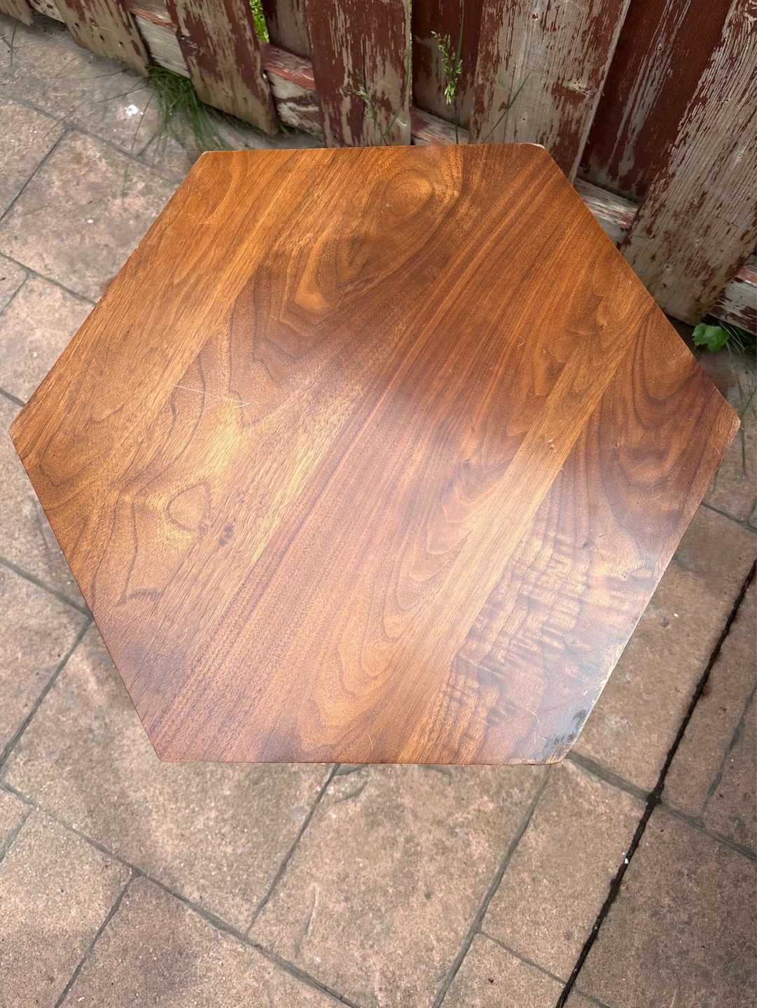 Hexagonal Side Table - photo 2