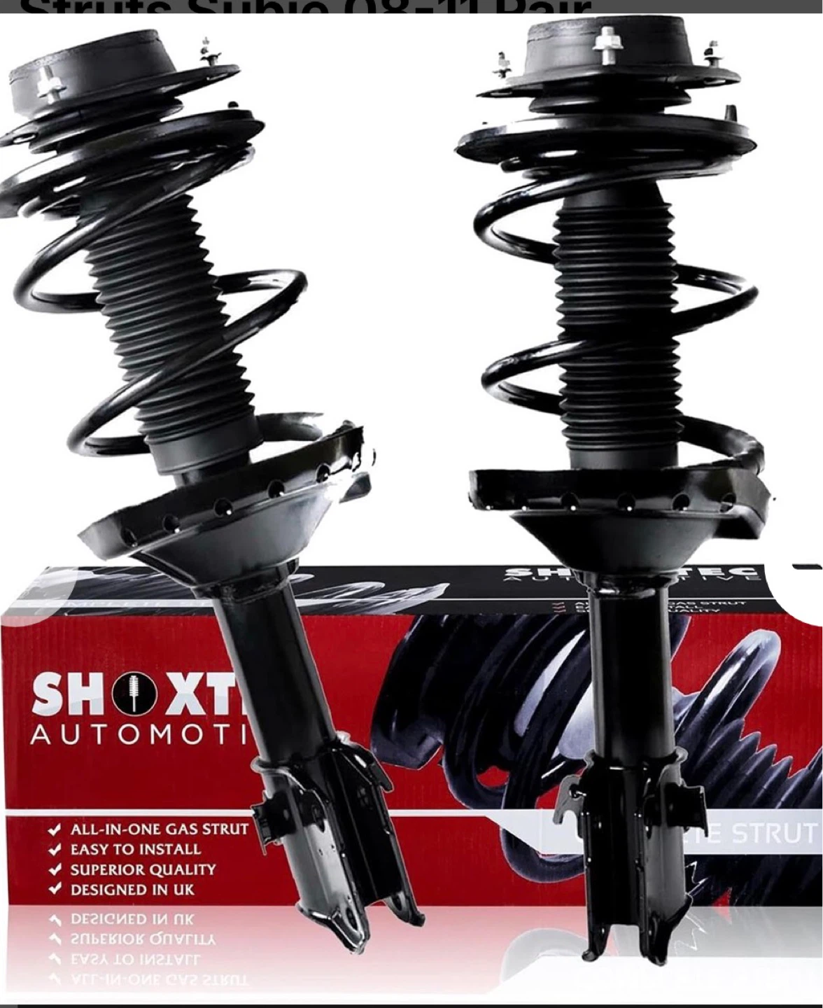 Subaru SHOCK XT All-In-One Gas Struts Pair for Subaru