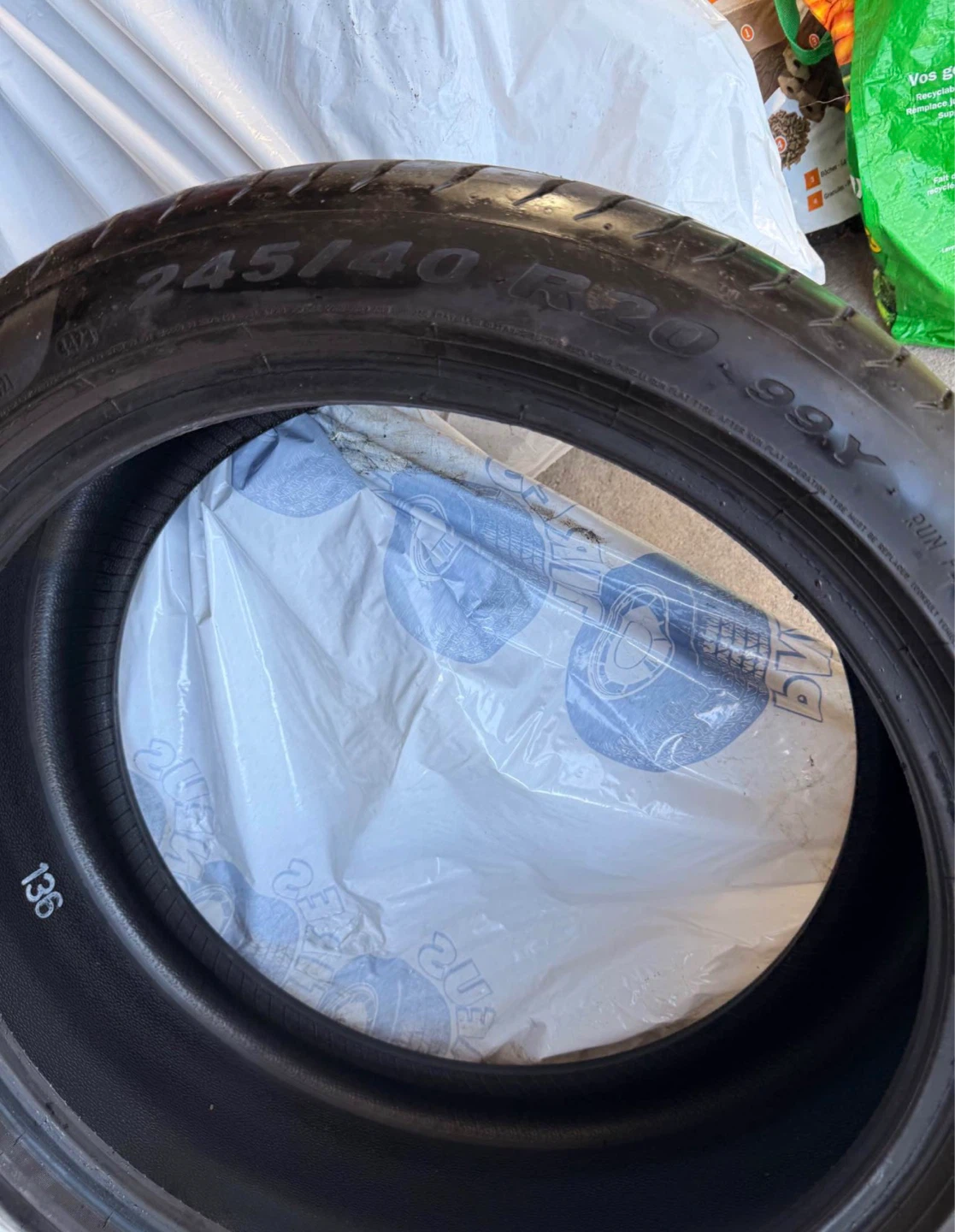 Pirelli P ZERO Tire 245/40 R20 99Y TWO TIRES