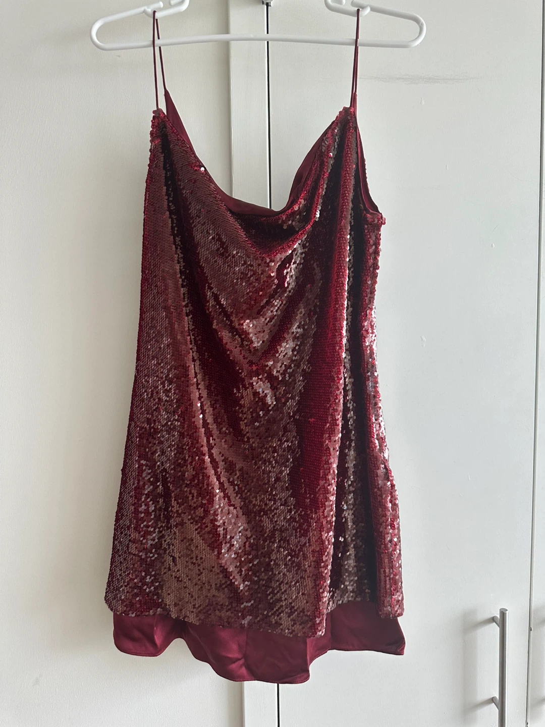 Cinq à Sept Sequin Slip Dress