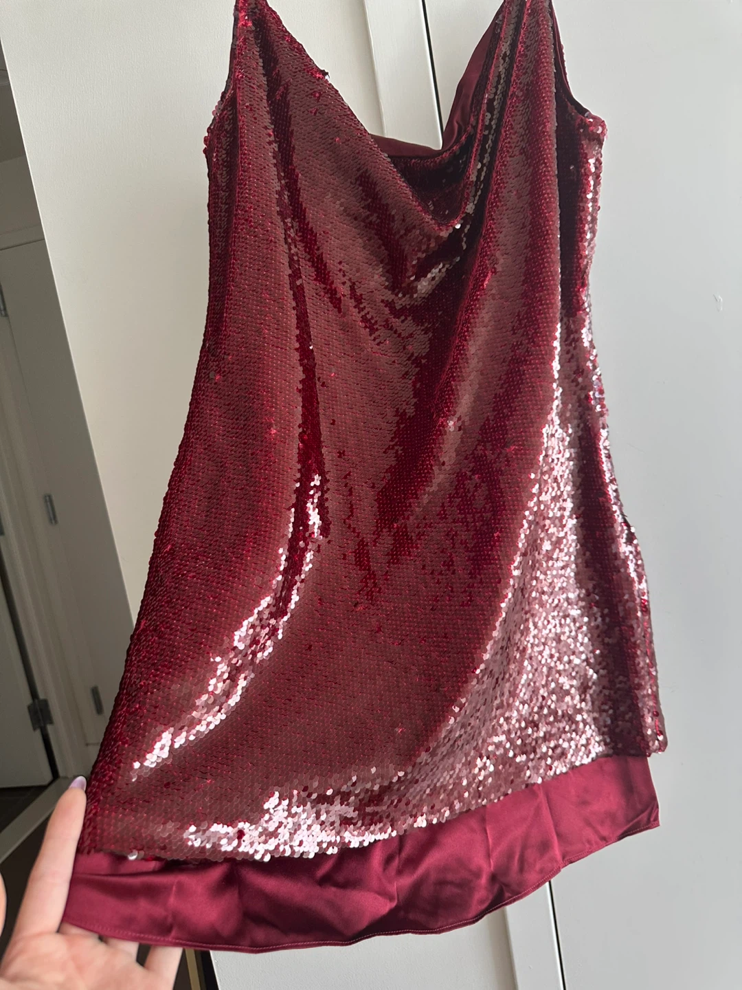 Cinq à Sept Sequin Slip Dress - photo 2