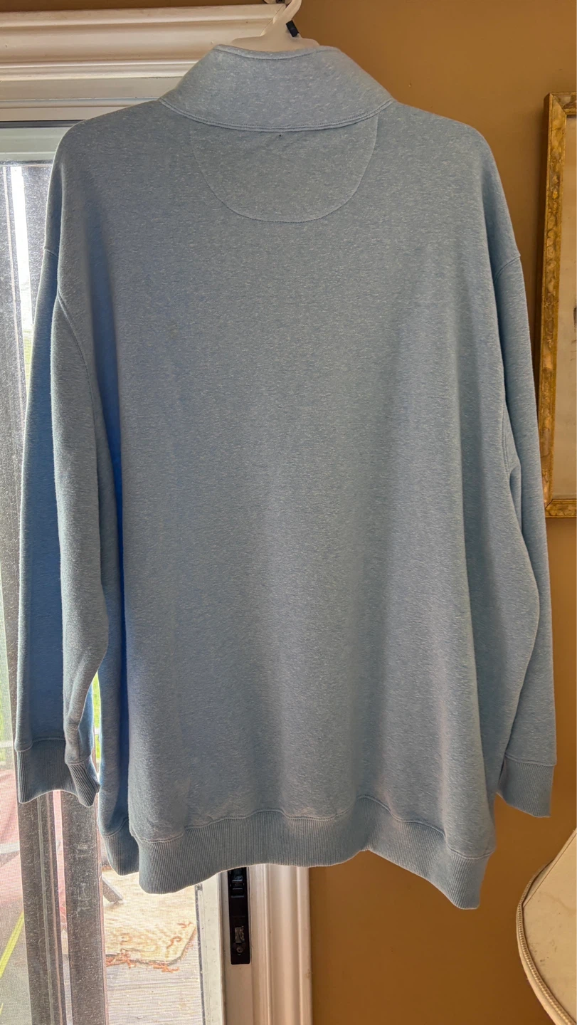 IZOD Advantage Performance Pullover 4XL Light Blue - photo 4