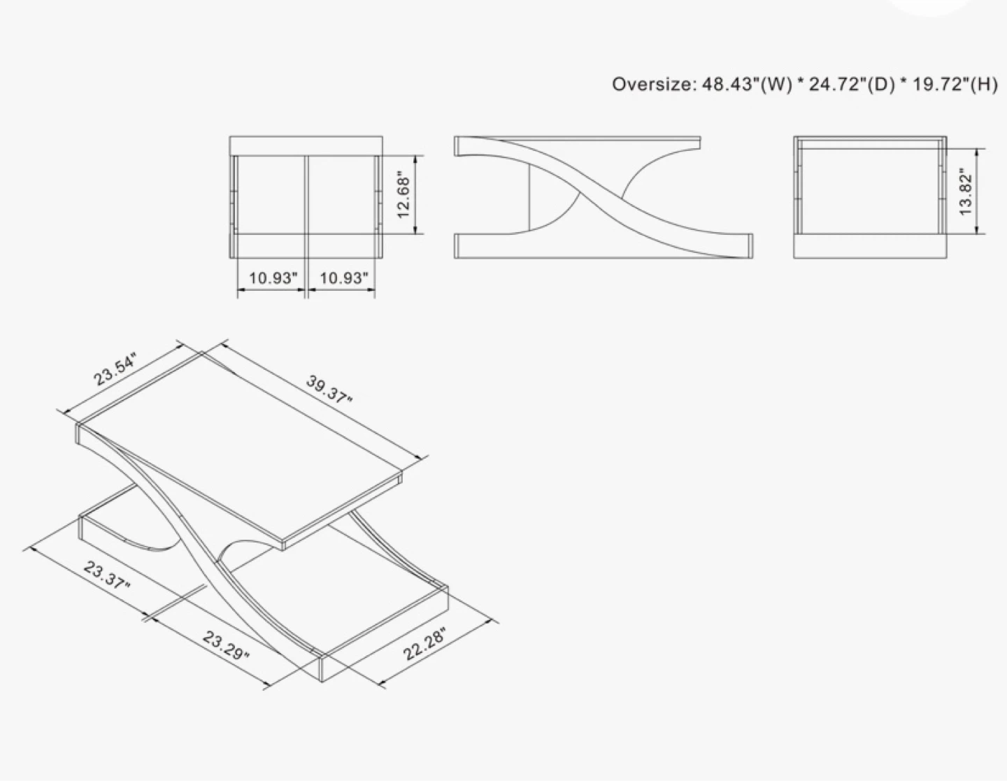 Modern Coffee Table - photo 2
