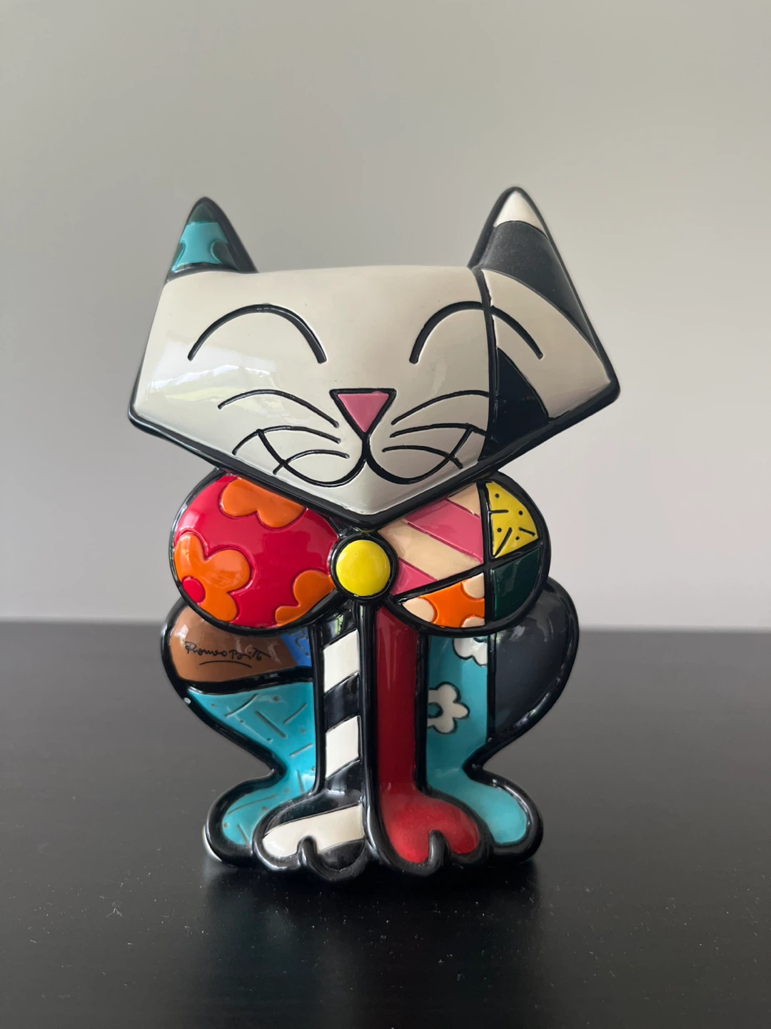 Britto "Sam" Cat Figurine
