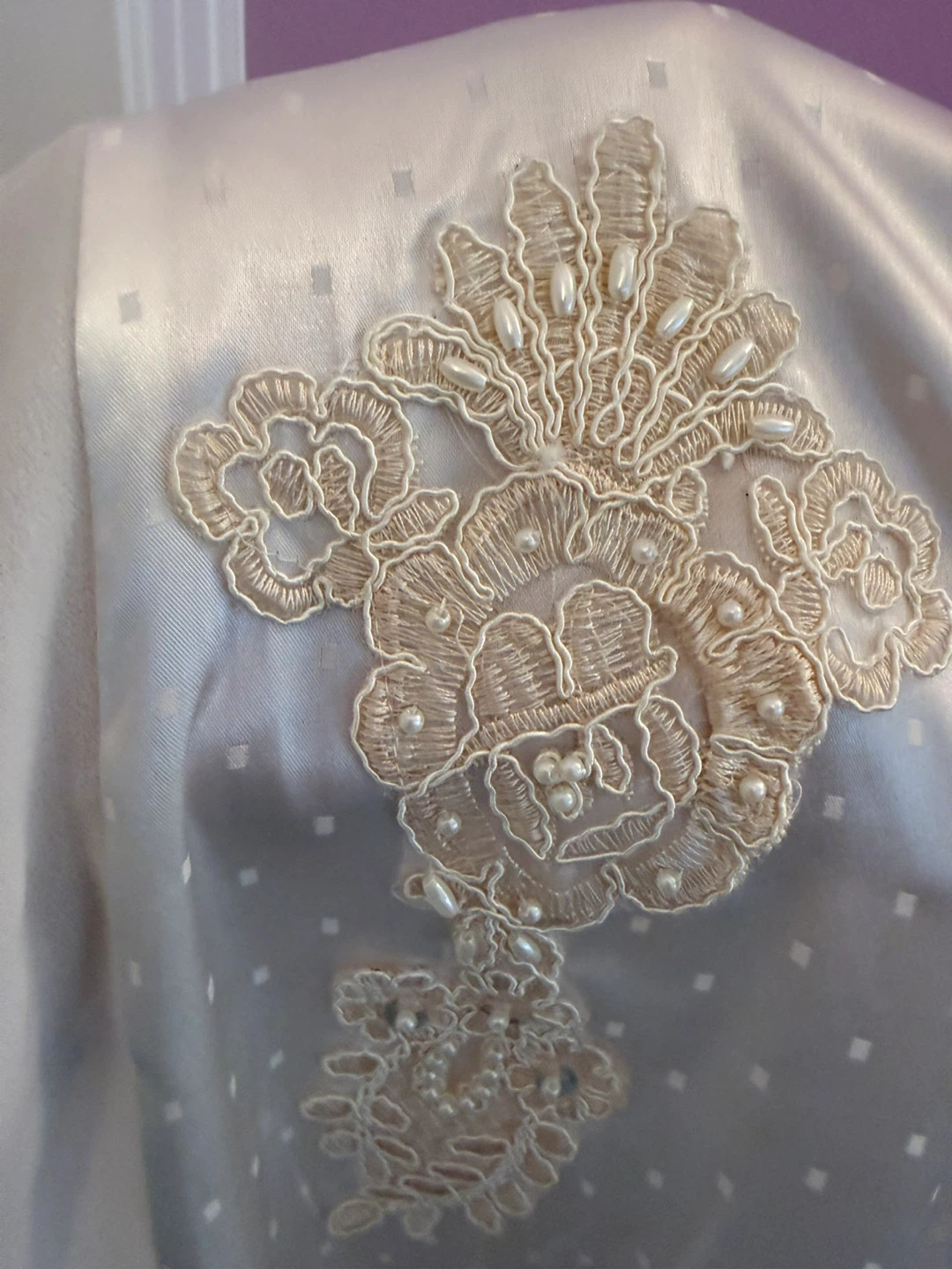 Jessica White Embroidered Robe - photo 2