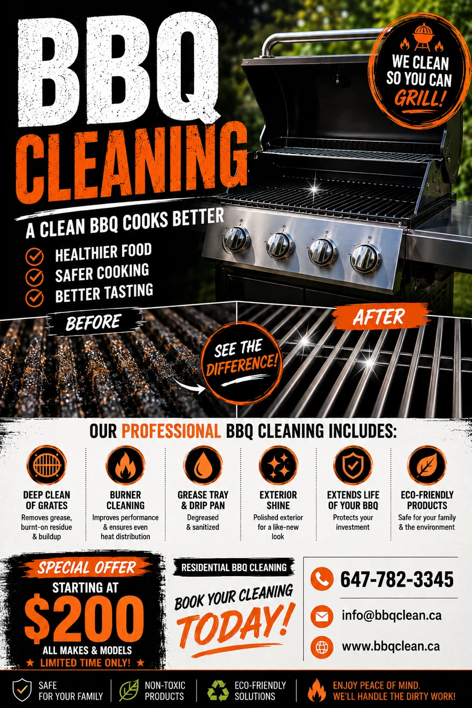 Professional BBQ Cleaning Service